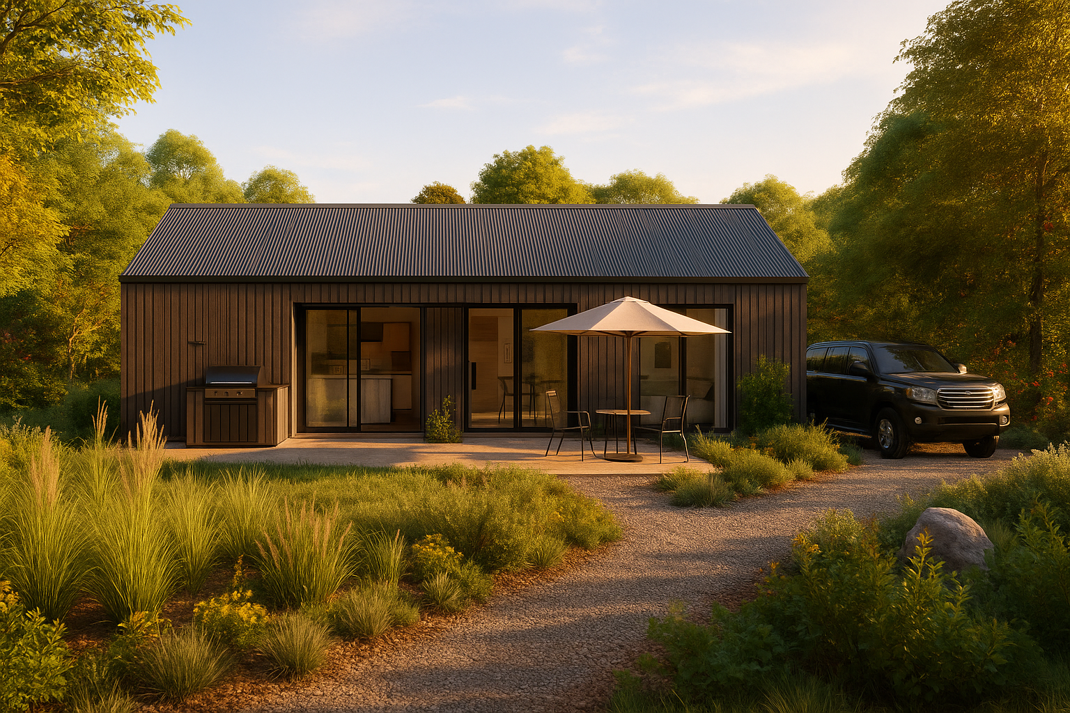 Casa moderna en el sur de Chile